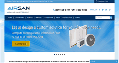 Desktop Screenshot of airsan.com