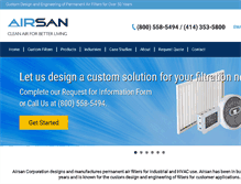 Tablet Screenshot of airsan.com